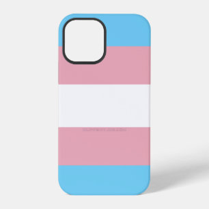 SlipperyJoe's transgender pride flag visibility di iPhone 12 Pro Case