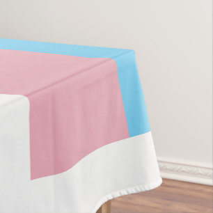 SlipperyJoe's transgender pride flag visibility di Tablecloth
