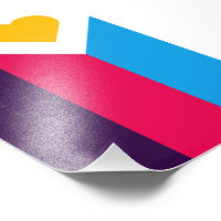 SlipperyJoe's tricolor polyamory pride flag three