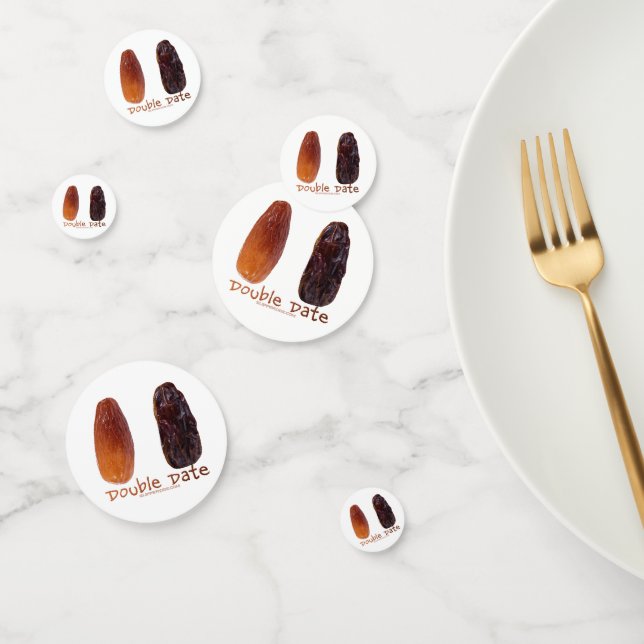 SlipperyJoe's two dates shrivelled wrinkled prunes Confetti (Group)