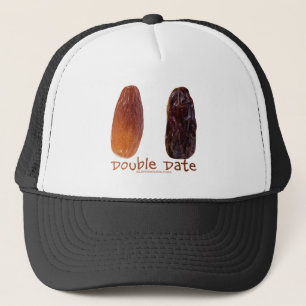 SlipperyJoe's two dates shrivelled wrinkled prunes Trucker Hat