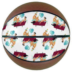 SlipperyJoe's two gay men love cartoon bathtub soa Basketball