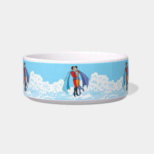 Slipperyjoe's two superheroes kissing characters f bowl