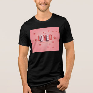 SlipperyJoe's Valentine's Day gifts romantic tone  Tri-Blend Shirt