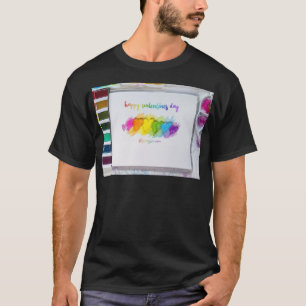 SlipperyJoe's Valentine's Day sentiment LGBTQ+ gay T-Shirt