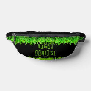 SlipperyJoe's vegan feminist attention-grabbing br Bum Bags