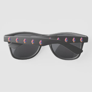 SlipperyJoe's vibrant ice cream cone food classic  Sunglasses