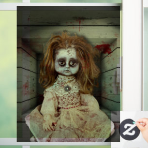 SlipperyJoe's vintage haunted porcelain doll creep