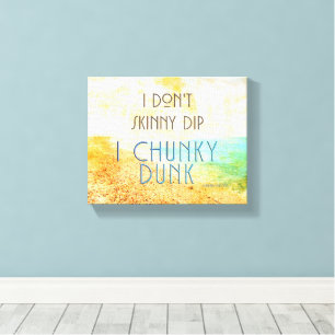 SlipperyJoe's warm idyllic beach scene campy skinn Canvas Print