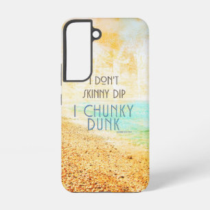 SlipperyJoe's warm idyllic beach scene campy skinn Samsung Galaxy Case