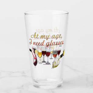 SlipperyJoe's wine drinkware cheeky pun red white Glass