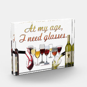 SlipperyJoe's wine drinkware cheeky pun red white Photo Block