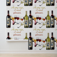 SlipperyJoe's wine drinkware cheeky pun red white