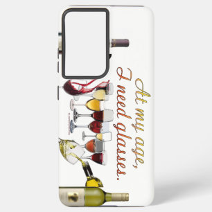 SlipperyJoe's Wine Glasses fermented grapes wine p Samsung Galaxy Case