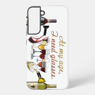 SlipperyJoe's Wine Glasses fermented grapes wine p Samsung Galaxy Case