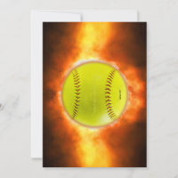 SlipperyJoe's yellow softball fireball flames rasp