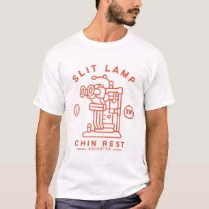 Slit lamp chin rest adjuster T-Shirt
