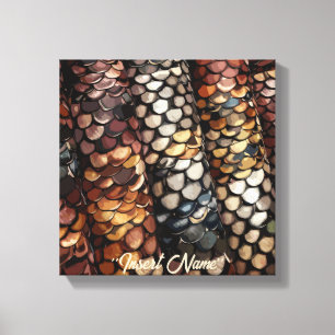 Slithering Chic Canvas Print