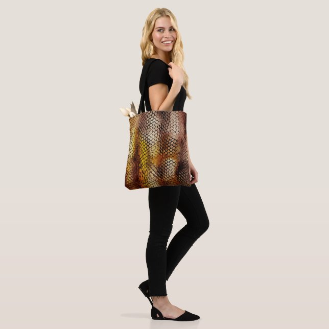 Slithering Chic Tote Bag (On Model)