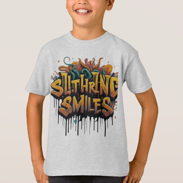 Slithering Smiles T-Shirt (Front)