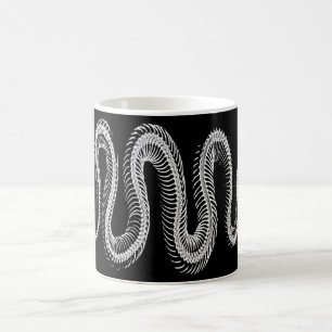 Slithering Snake Skeleton Coffee Mug