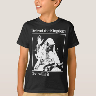 Sliver Mask King Baldwin Iv Meme The Leper King Wa T-Shirt