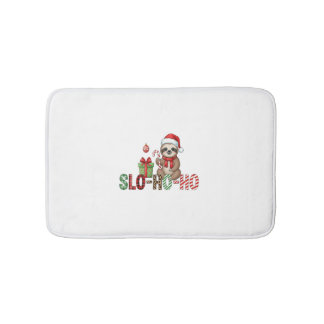 Slo Ho Ho Xmas Sloth Bath Mat