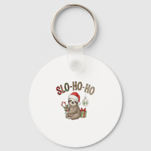 Slo Ho Ho Xmas Sloth Key Ring
