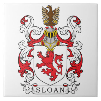 Sloan Family Crest Tile