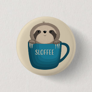 Sloffee! 3 Cm Round Badge