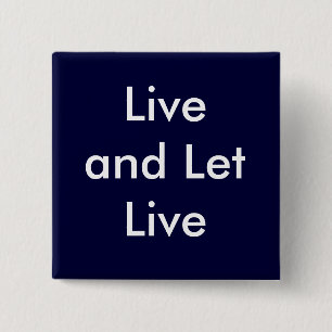 Slogan, AA, Alanon 15 Cm Square Badge