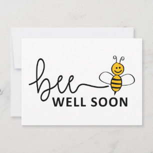 Slogan Bee well soon. Good luck!