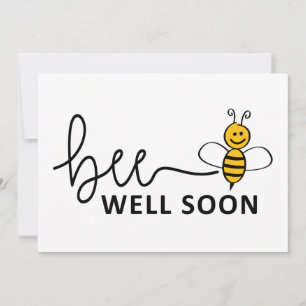 Slogan Bee well soon. Good luck!