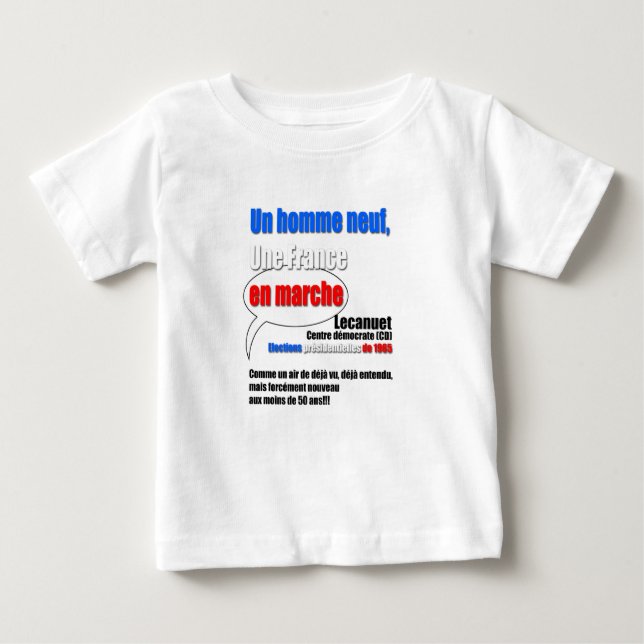 Slogan: En Marche T-shirt Enfant (Front)