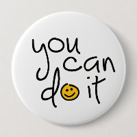 Slogan you can do it, je kunt het of jij doet het.