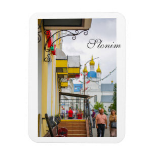 Slonim Belarus Architecture City Street Cityscape Magnet
