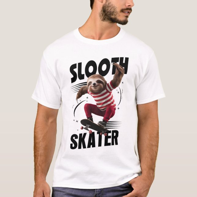 Slooth Skater T-Shirt (Front)