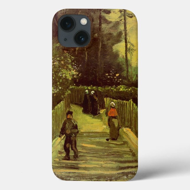 Sloping Path in Montmartre by Vincent van Gogh Case-Mate iPhone Case (Back)