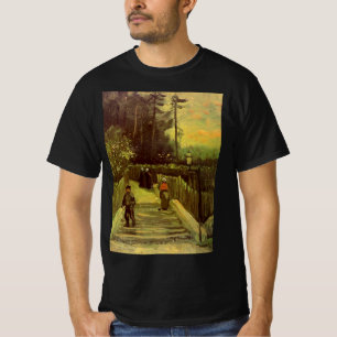 Sloping Path in Montmartre by Vincent van Gogh T-Shirt