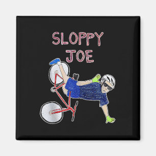 Sloppy Joe Funny Biden Sloppy Joe Biden Funny Usa Magnet