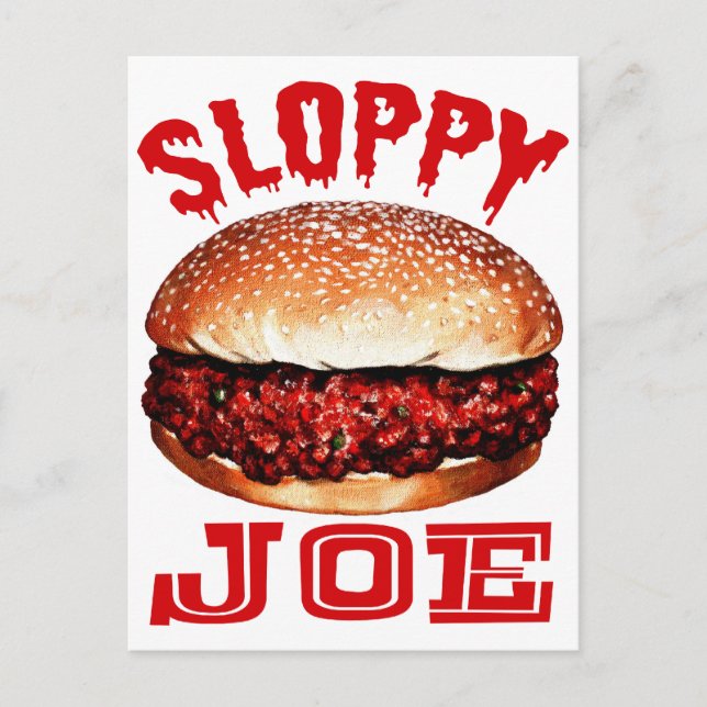 Sloppy Joe Postcard (Front)