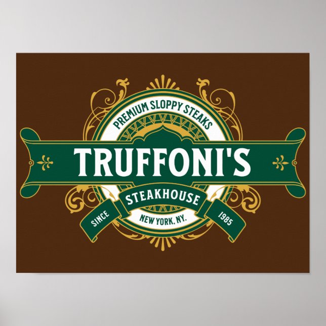 Sloppy Steaks at Truffoni's Poster (Front)