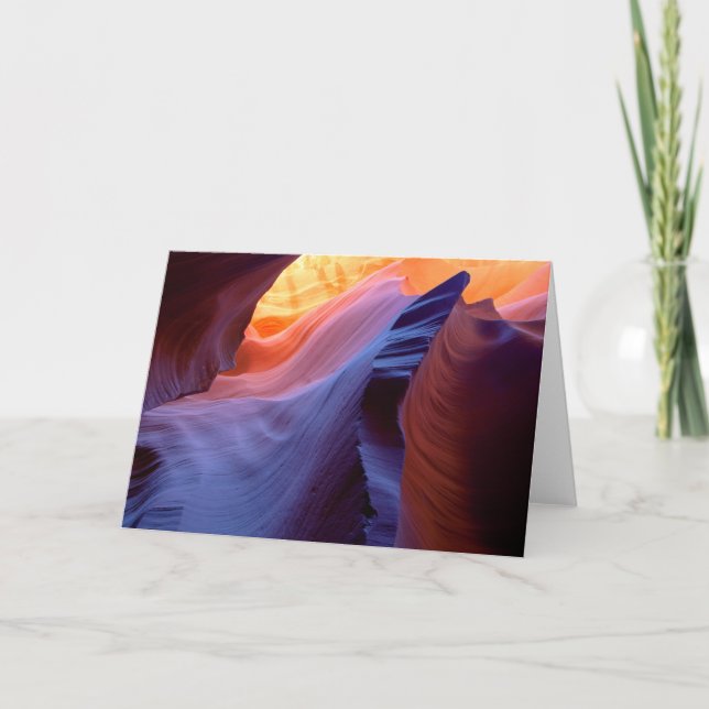 Slot Canyon Scenic Card (Front)