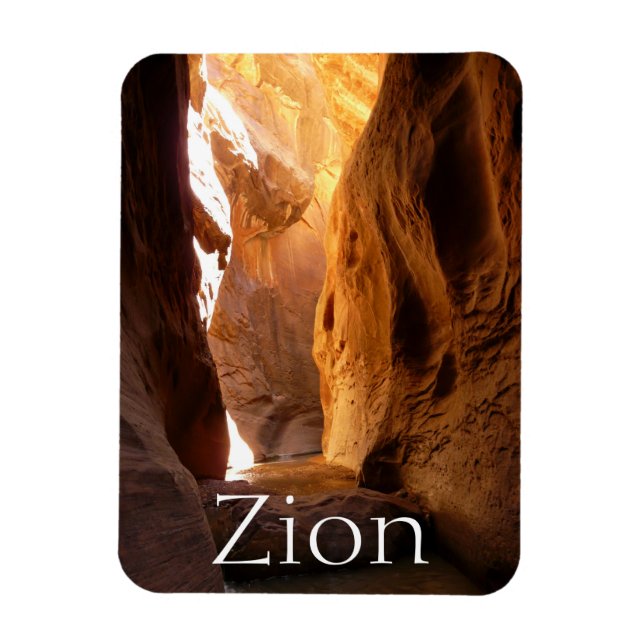 Slot Canyon, Zion National Park Magnet (Vertical)