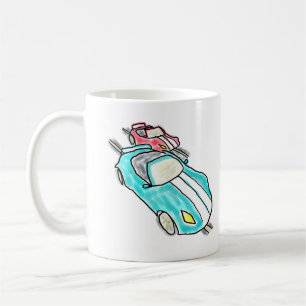 Slot Car Racing Coffee Mug