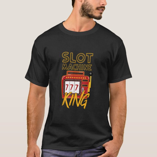 Slot Machince Gambling  T-Shirt (Front)
