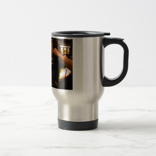 Slot Machine Closeup Travel Mug (Right)