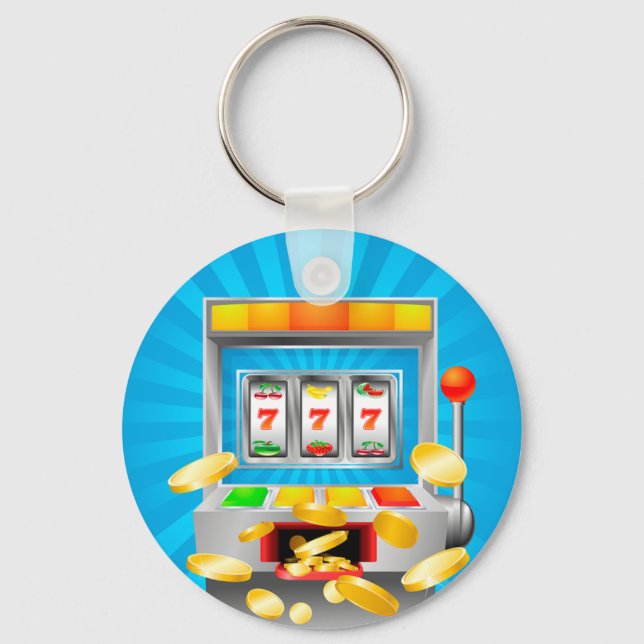 Slot Machine Key Ring (Front)