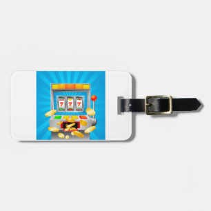 Slot Machine Luggage Tag