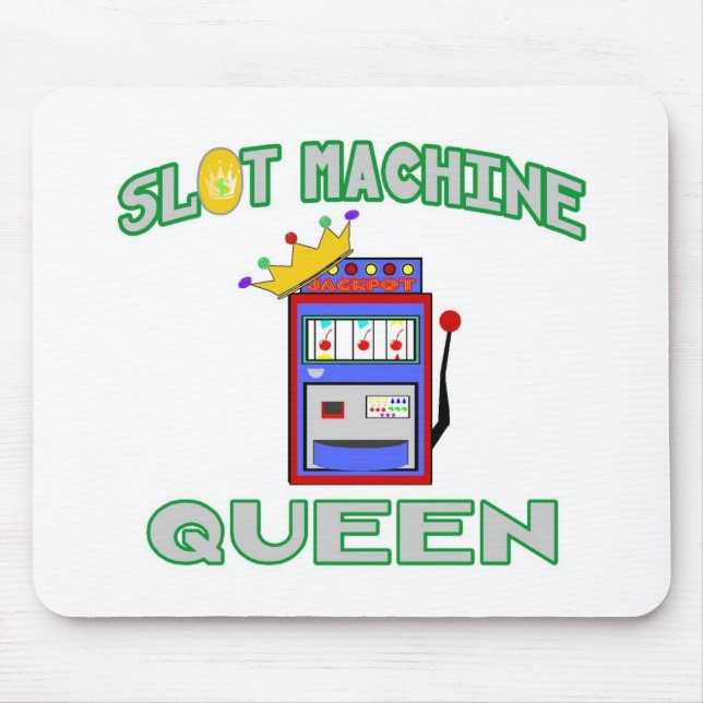 Slot Machine Queen Mouse Pad (Front)
